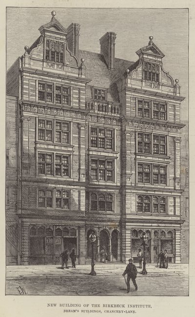 Neues Gebäude des Birkbeck Institute, Bream